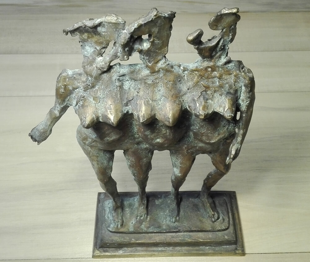 Siostry. Trojaczki, Statuetki i małe rzeźby, Remigiusz Dulko