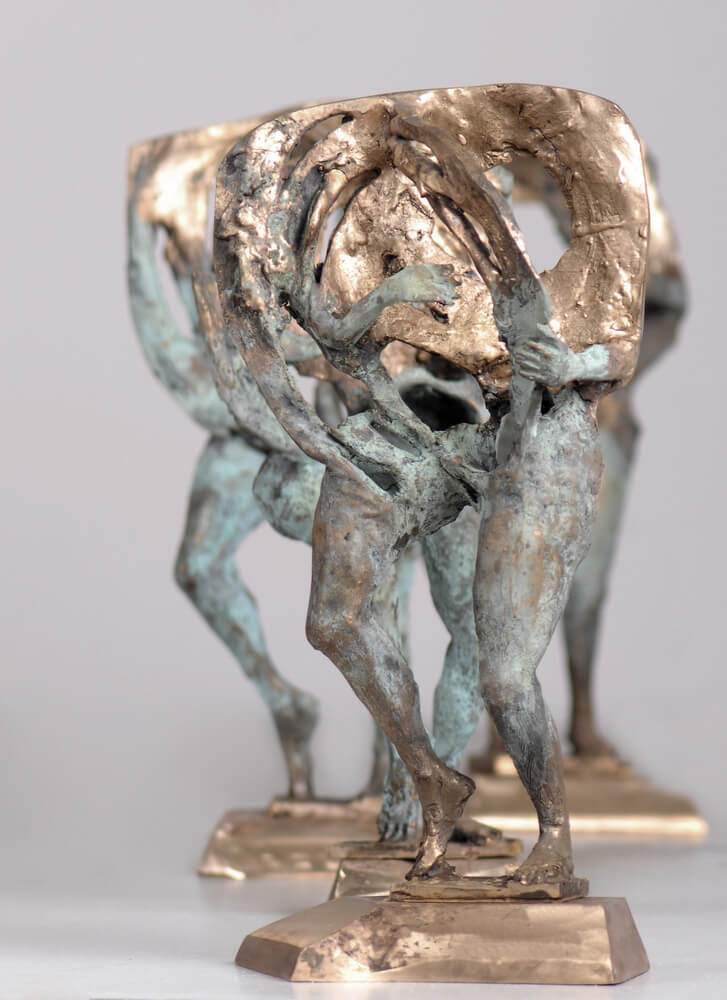 Duży wybór oryginalnych statuetek z brązu, Statuetki i małe rzeźby, Remigiusz Dulko