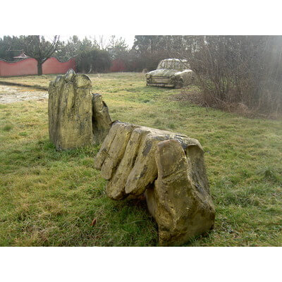 Rzeźba miejska - Dłonie