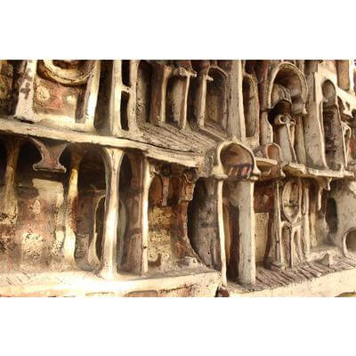Płaskorzeźba ceramiczna 'Grecja'