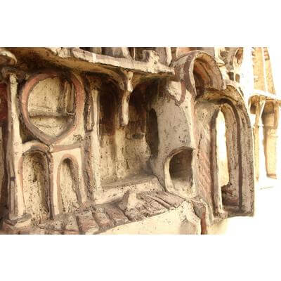 Płaskorzeźba ceramiczna 'Grecja'