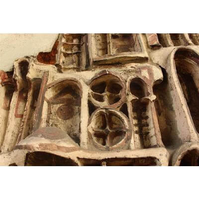 Płaskorzeźba ceramiczna 'Grecja'
