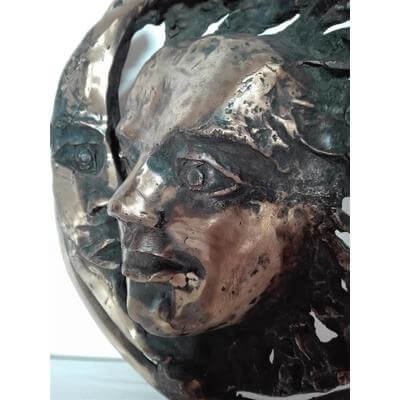 Statuetka 'Słońce i księżyc'